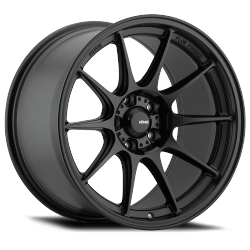 Konig Dekagram 15x7.5 4x100 35mm Offset 73mm Bore Semi-Matte Black Wheel
