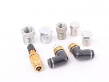 Air Lift 1/4 Line Fitting Pack: 7 Port 4 Gallon Tank