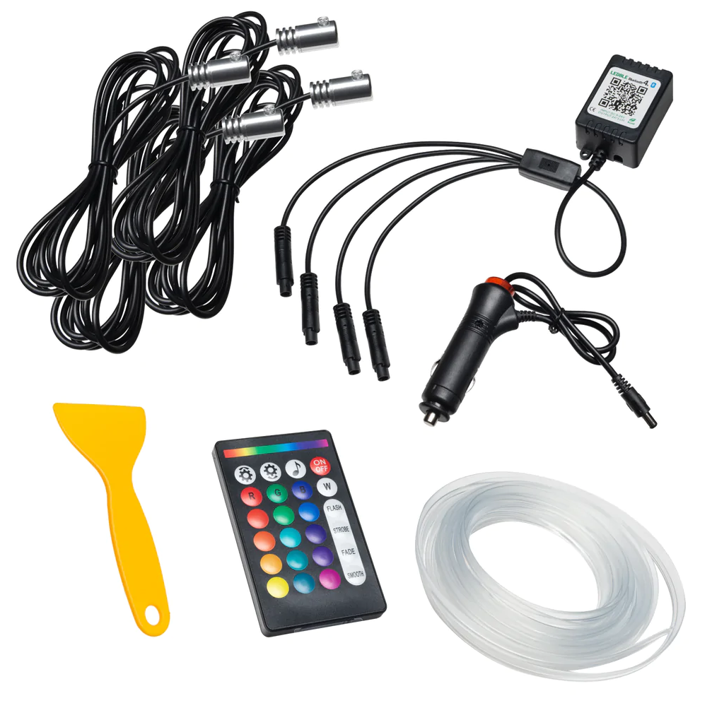 Oracle Lighting Fiber Optic ColorSHIFT 4 Piece Interior Kit