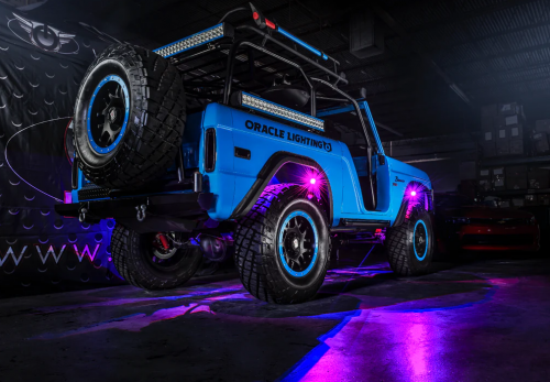 Oracle Lighting 4 Pack RF Underbody Rock Light ColorSHIFT