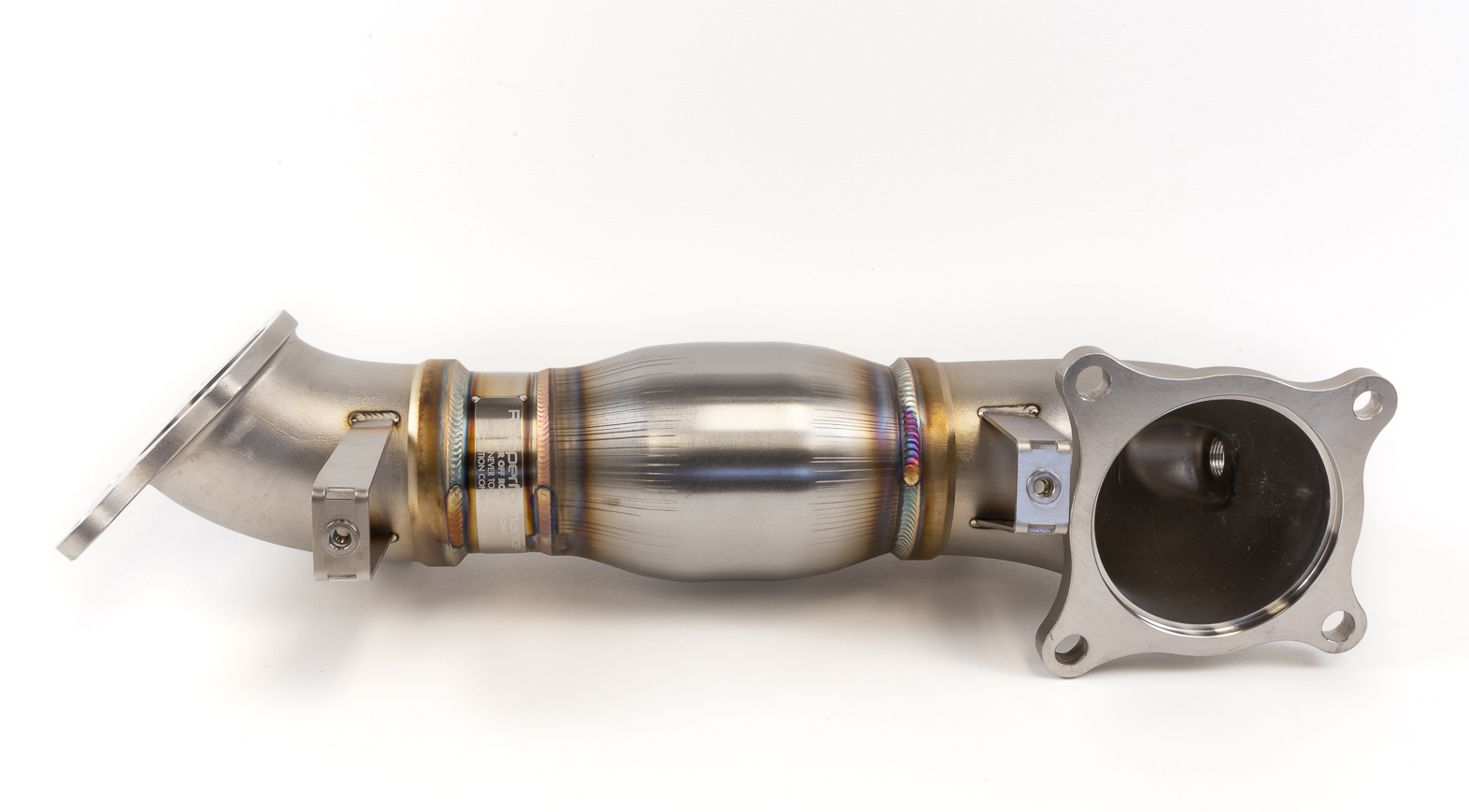 RV6 19-23 RDX High Temp Catted Downpipe