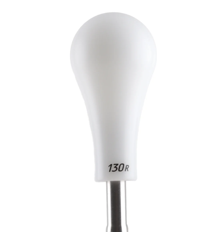 Hybrid Racing M10x1.5 130R White Delrin Shift Knob