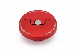 Hybrid Racing V2 Dust Red Slim Oil Cap