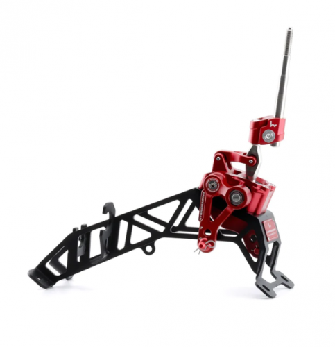 Hybrid Racing 12-15 Civic Dust Red Short Shifter Assembly | HYB
