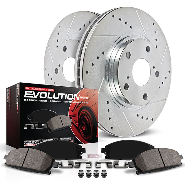 Power Stop 16-21 Civic Z23 Evolution Sport Front Brake Kit