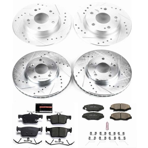 Power Stop 16-21 Civic Z23 Evolution Sport Front and Rear Brake