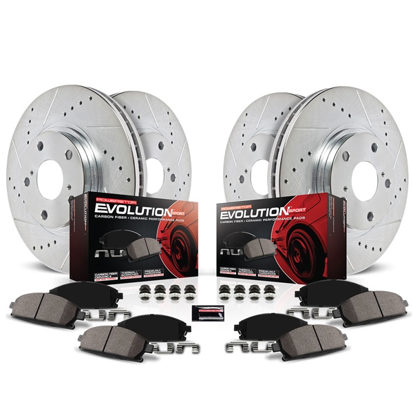Power Stop 16-21 Civic Z23 Evolution Sport Front and Rear Brake Kit