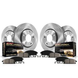 Power Stop 22 Civic Z17 Evolution Geomet Coated Front and Rear Brake Kit