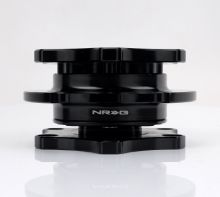 NRG Black with Black Ring SFI Key Way Type Quick Release