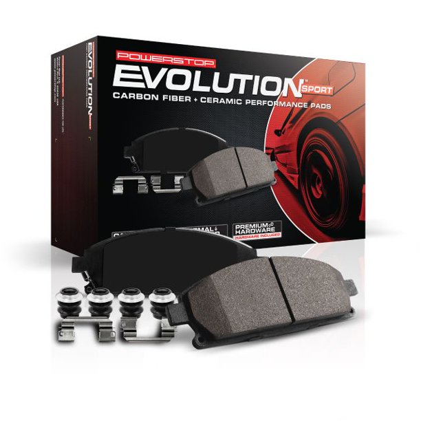 Power Stop 16-21 Civic Z23 Evolution Sport Carbon-Fiber Rear Brake Pads