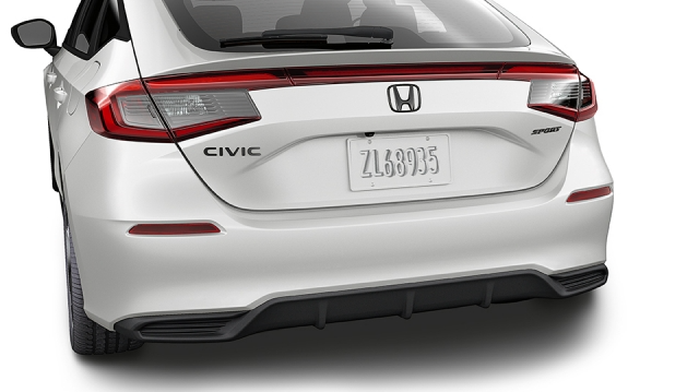 Honda 22-24 Civic Sport Hatchback Gloss Black Emblem Set