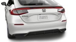 Honda 22-24 Civic Sport Hatchback Gloss Black Emblem Set