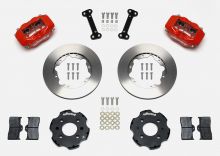 Wilwood 88-00 Civic Forged Dynalite 240mm Rotor Front Big Brake Kit