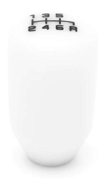 Acuity Instruments M10x1.5 Satin White ESCO-Insulated Shift Knob