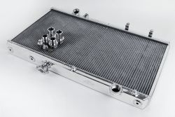 CSF 92-00 Civic / 94-01 Integra K Swap V3 Polished Racing Radiator