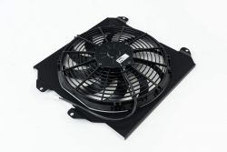 CSF Black 92-00 Civic / 94-01 Integra  Aluminum Fan Shroud with 12inch SPAL Fan