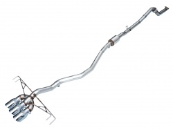 AWE 2023 Civic Type R FL5 Track Edition Exhaust with Triple Chrome Tips