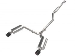 Takeda 09-14 TSX 2.4L Stainless Cat-Back Exhaust System with Carbon Fiber Tips