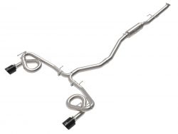 Takeda 22-24 Civic Si / 23 Integra Catback Exhaust System with Black Tips