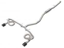 Takeda 22-24 Civic Si / 23-24 Integra Catback Exhaust System with Carbon Fiber Tips