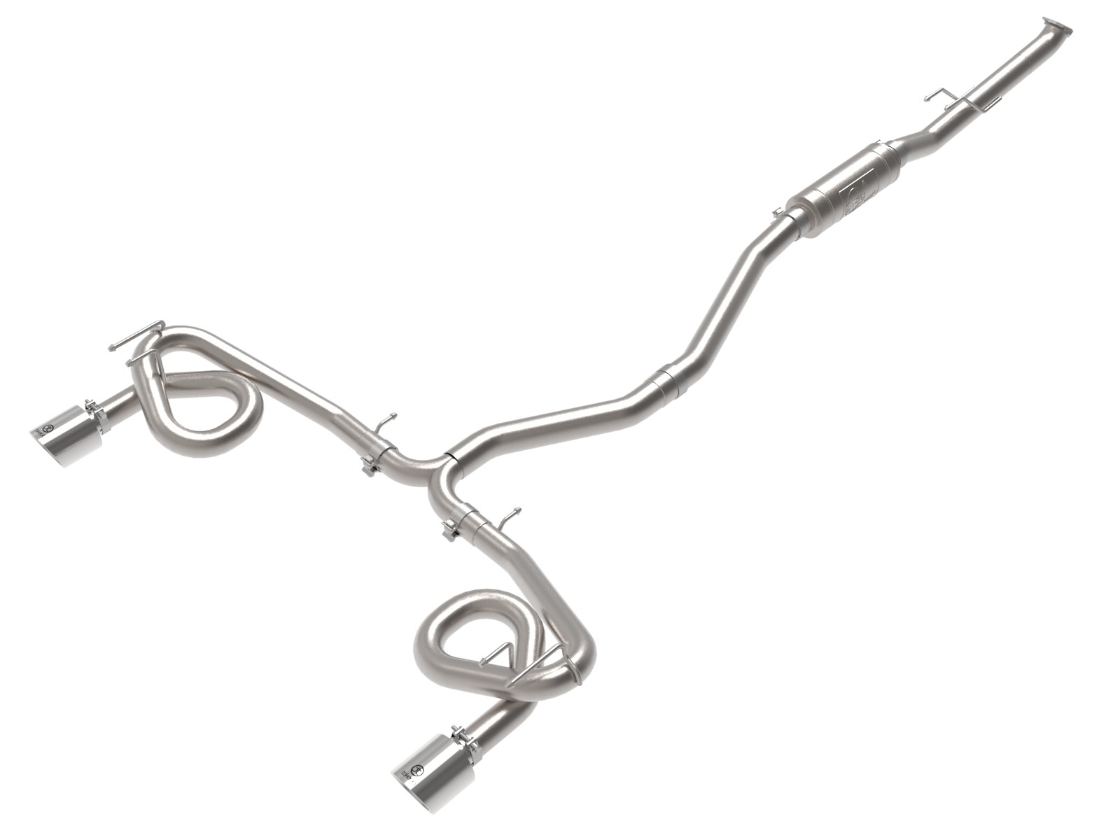 Takeda 22-24 Civic Si / 23-24 Integra Catback Exhaust System with Polished Tips