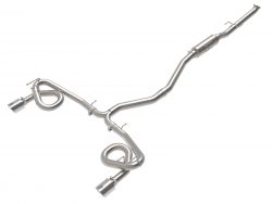 Takeda 22-24 Civic Si / 23-24 Integra Catback Exhaust System with Polished Tips