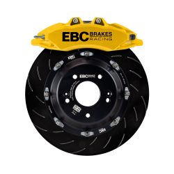 EBC 17-21 Civic Type R Yellow Caliper 6-Piston Apollo Front Big Brake Kit