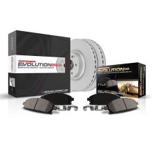 Power Stop 12-15 Civic Si Z17 Evolution Geomet Coated Front Brake Kit