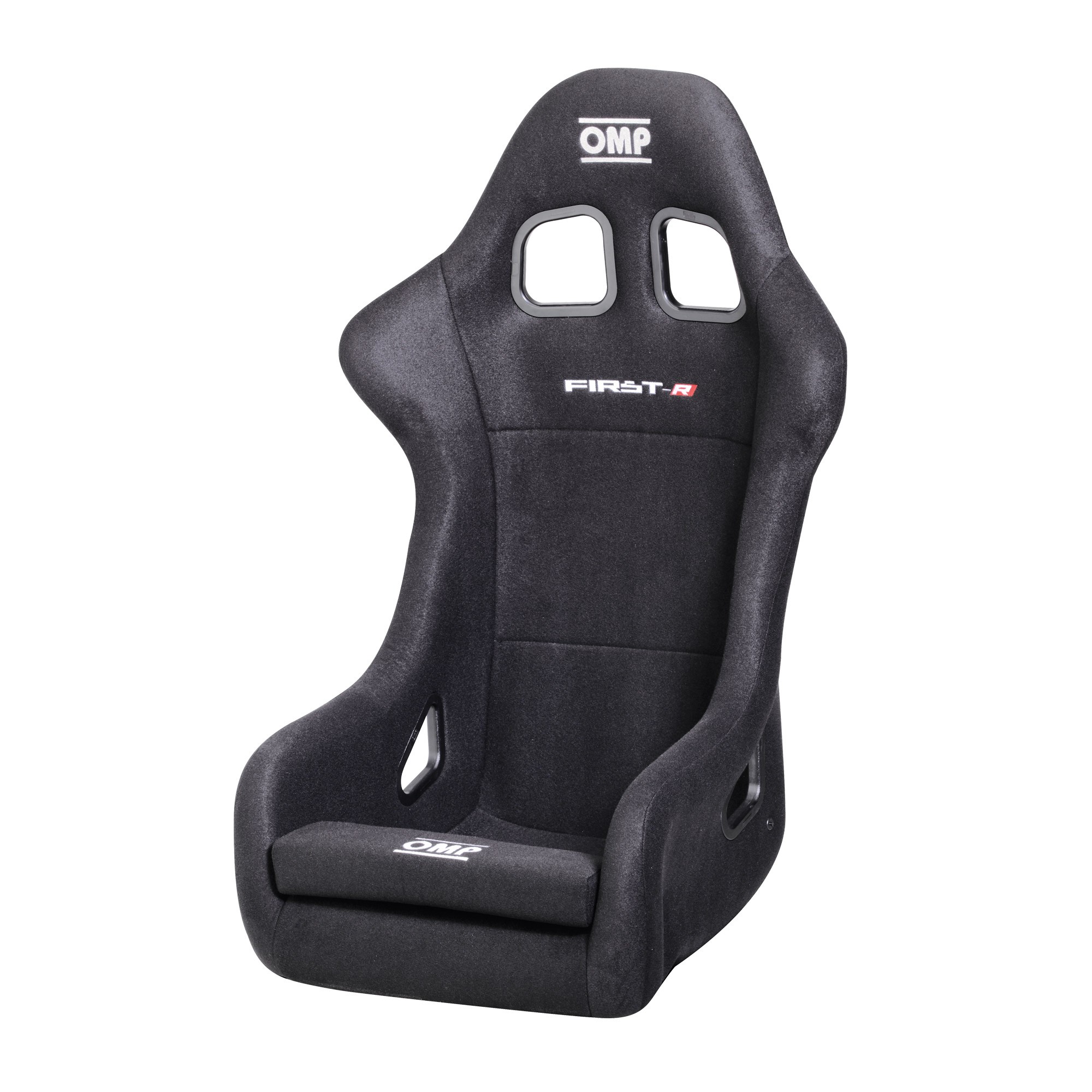 OMP Black First-R Series Fiberglass Seat