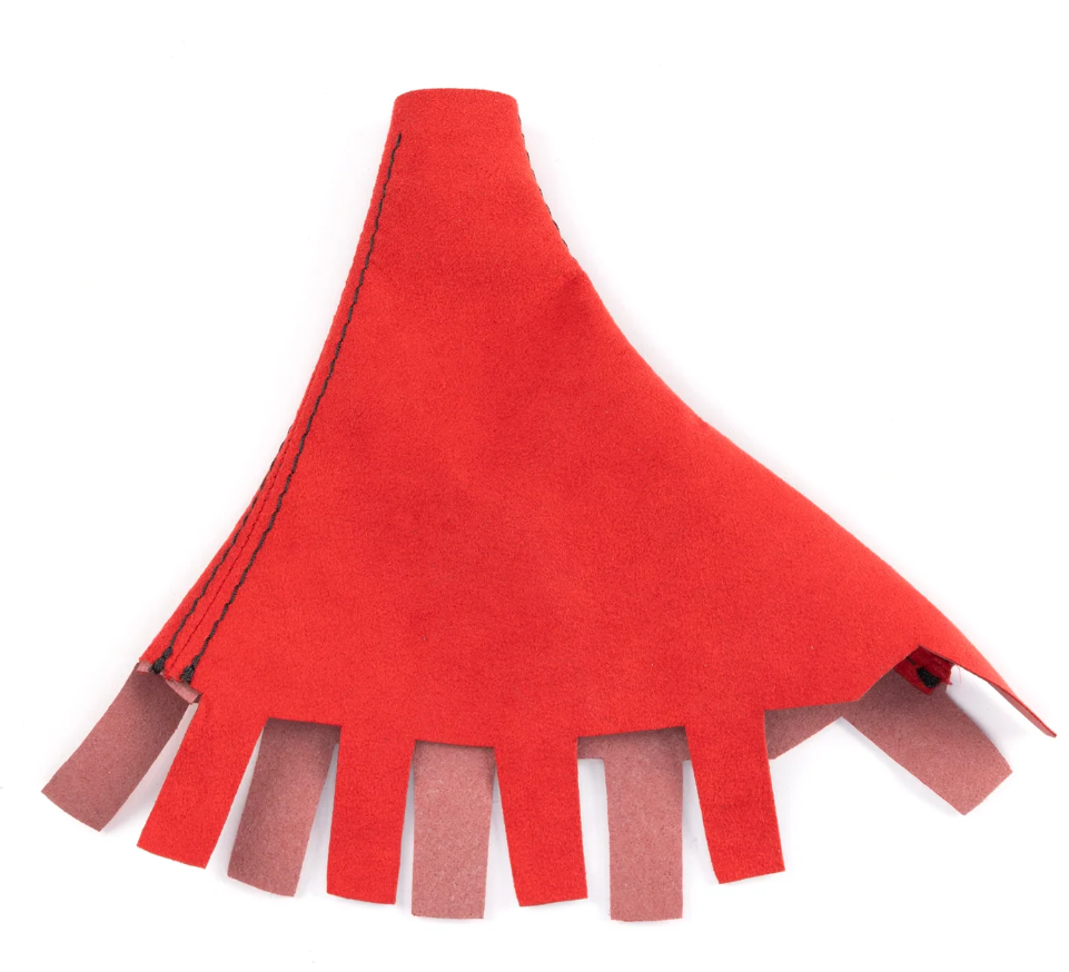 Hybrid Racing 16-21 Civic Manual Red Alcanatara Shift Boot