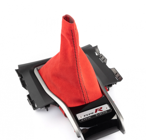 キャビセラ Hybrid Racing 16-21 Civic Manual Red Alcanatara Shift Boot | HYB