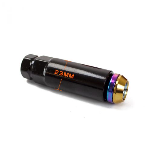Godspeed Project Neo Chrome M12x1.5 GR48 Steel Lug Nuts with Spin