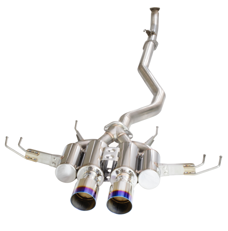 MXP 17-21 Civic Type R Comp RS Exhaust System with Burned Blue Tips