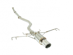 Remark 17-21 Civic Type R Carbon Fiber Tip Non-Resonated Spec-I Catback Exhaust