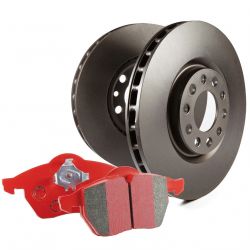 EBC 13-22 Accord 293mm Redstuff Front Brake Pad and RK Rotor Set