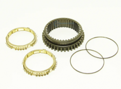 Synchrotech 92-01 Integra LS 1-2 Brass Synchro Sleeve Set