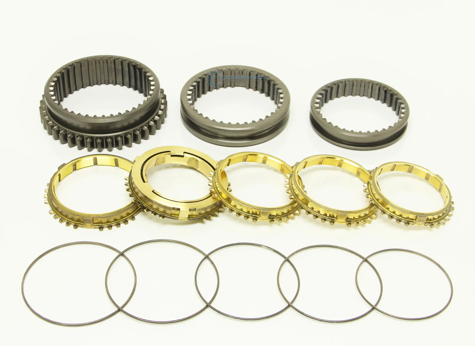 Synchrotech 92-01 Integra GSR/ITR 1-5 Brass Synchro Sleeve Set