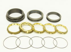Synchrotech 92-01 Integra GSR/ITR 1-5 Brass Synchro Sleeve Set