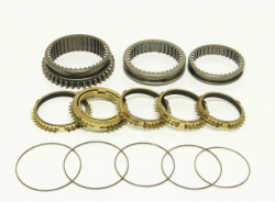 Synchrotech 92-01 Integra GSR/ITR 1-5 Carbon Synchro Sleeve Set