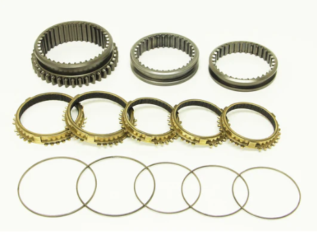 Synchrotech 92-01 Integra LS 1-5 Carbon Synchro Sleeve Set