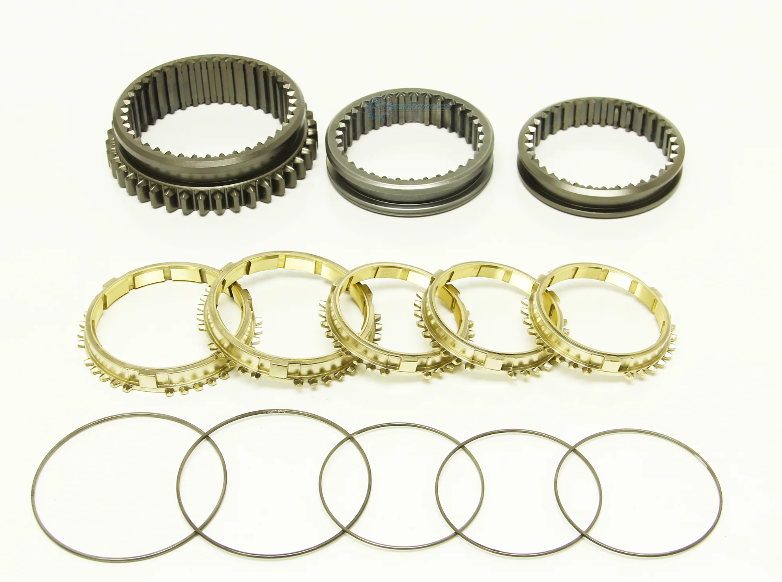 Synchrotech 92-01 Integra LS 1-5 Brass Synchro Sleeve Set