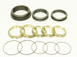 Synchrotech 92-01 Integra LS 1-5 Brass Synchro Sleeve Set