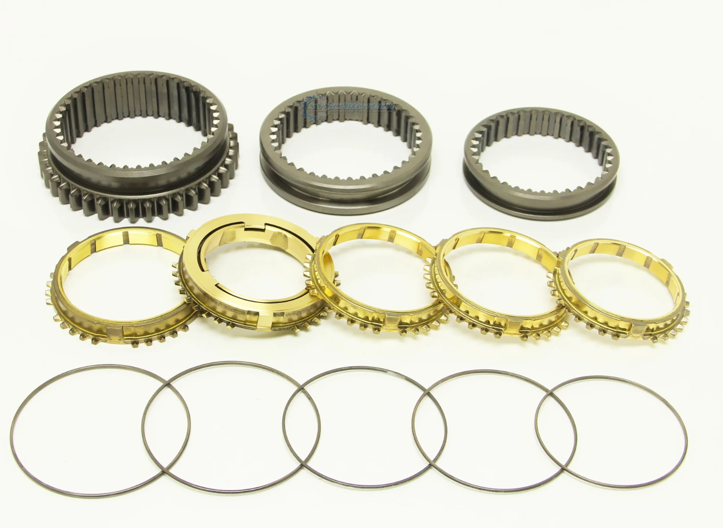 Synchrotech 97-98 CR-V AWD 1-5 Brass Synchro Sleeve Set