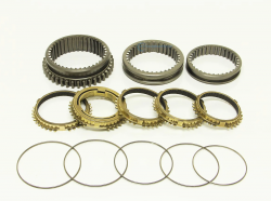 Synchrotech 92-01 Prelude H22 Carbon Synchro Sleeve Set