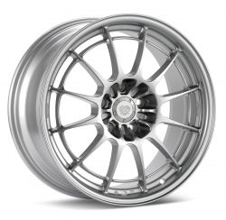 Enkei NT03+M 18x10 5x130 60mm Offset 71.6mm Bore Silver Wheel
