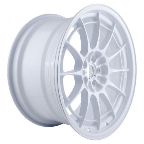 18インチ こんちき Enkei NT03+M 18x9.5 5x114.3 40mm Offset 72.6mm Bore Vanquish White