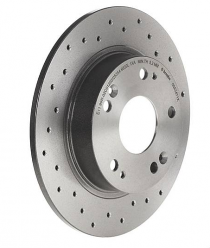 08.A147.10 BREMBO Disque de frein 260x9mm, 5, plein HONDA CIVIC