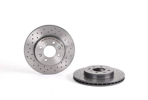 Brembo 90-01 Integra / 90-05 Civic Front Premium Xtra Cross