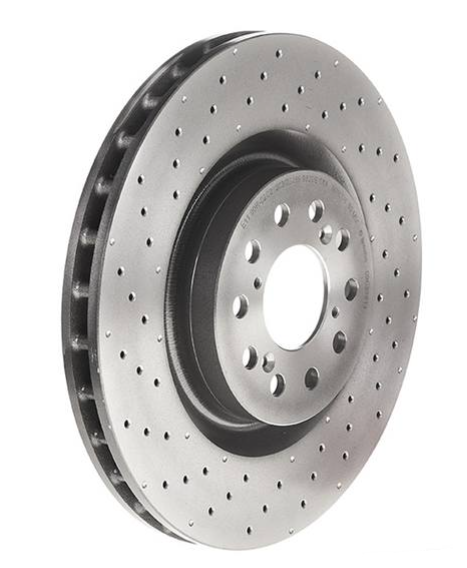 Brembo 17-21 Civic Type R Front Premium Coated Drilled Rotor