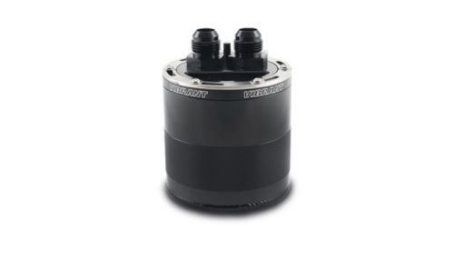 Vibrant 0.75L Small 2 Port Black Gen3 Catch Can | 12760 | K Series